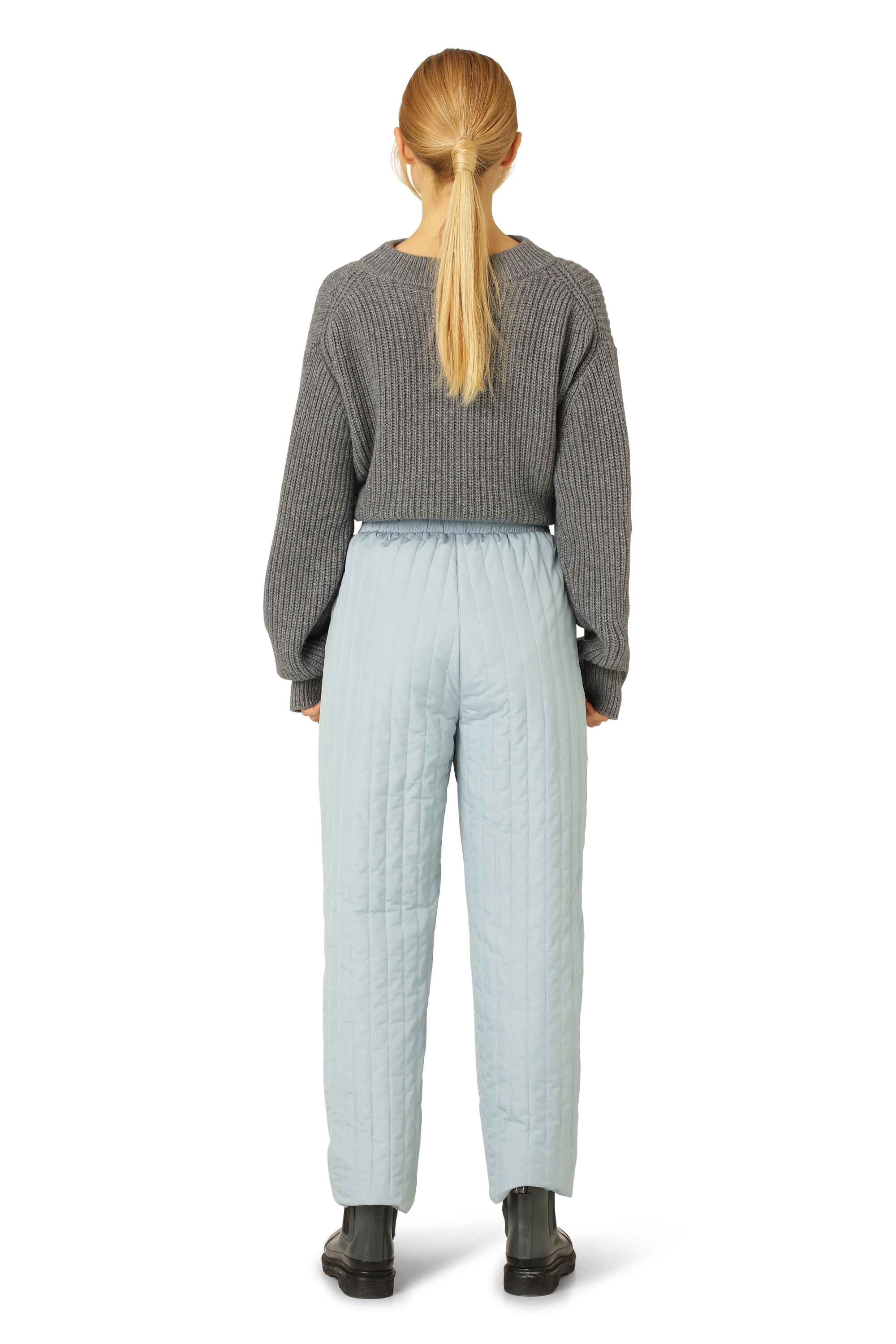 Ilse Jacobsen Hornbæk Outerwear Stepphose Trousers 608 Pale Petroleum